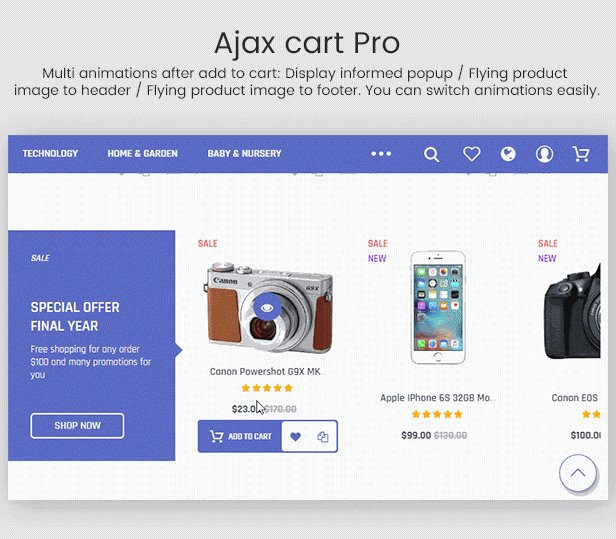 Infinit - Shopify Ajax Cart Pro
