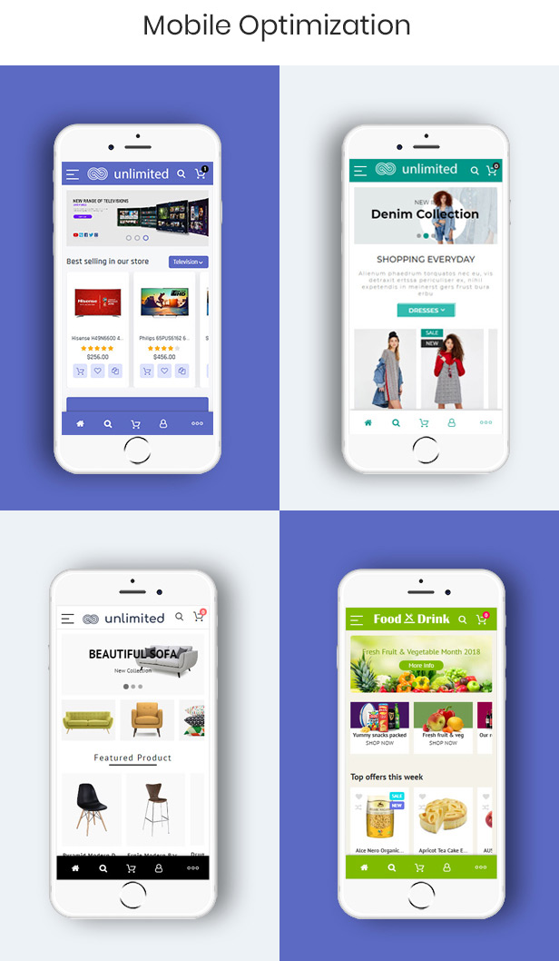 Infinit - Shopify Mobile Friendly Design